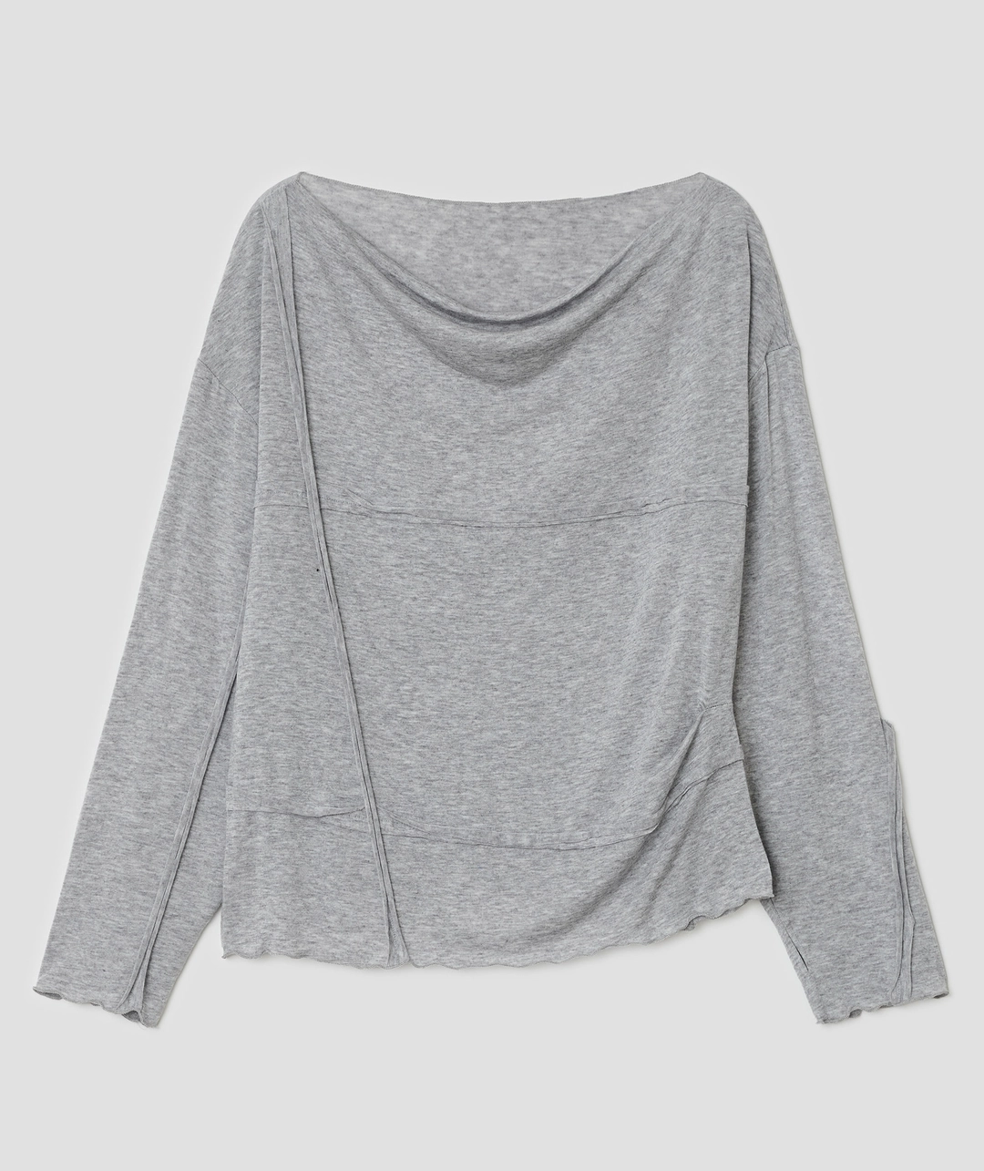 타입서비스 Draped Ruched Top [Gray] 상품 이미지 1