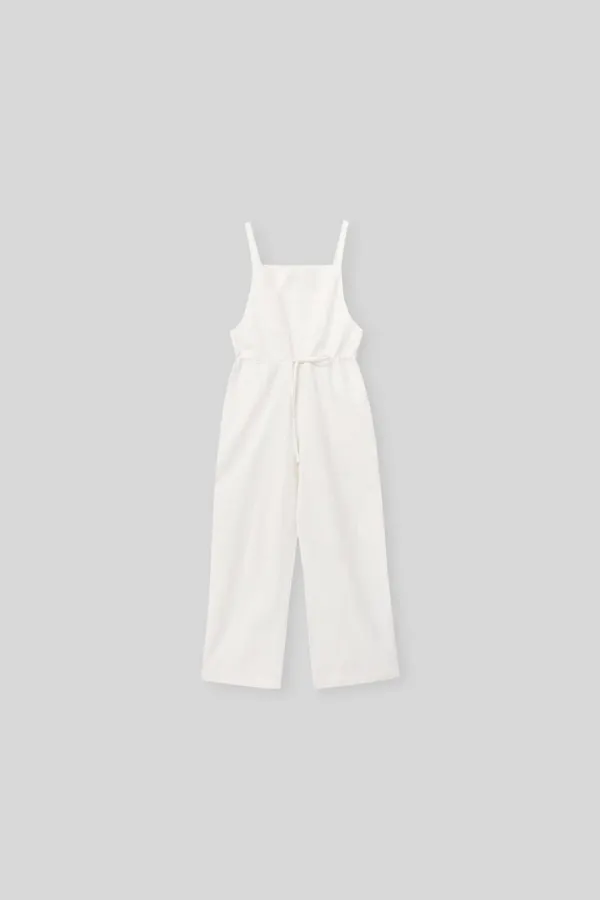 Caramel overall pants (white)