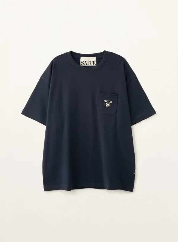 Apero Logo Pocket T-Shirt - Navy