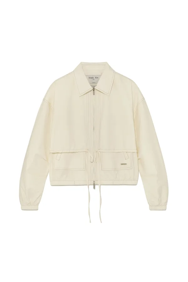 LAYERED POINT STRING LIGHT JUMPER IN IVORY