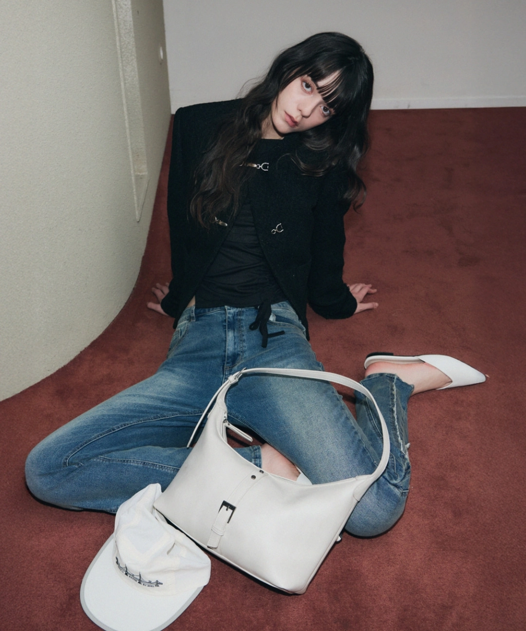 레더리 빈티지 벨티드 숄더백 [WASHED IV] 상품 이미지 2