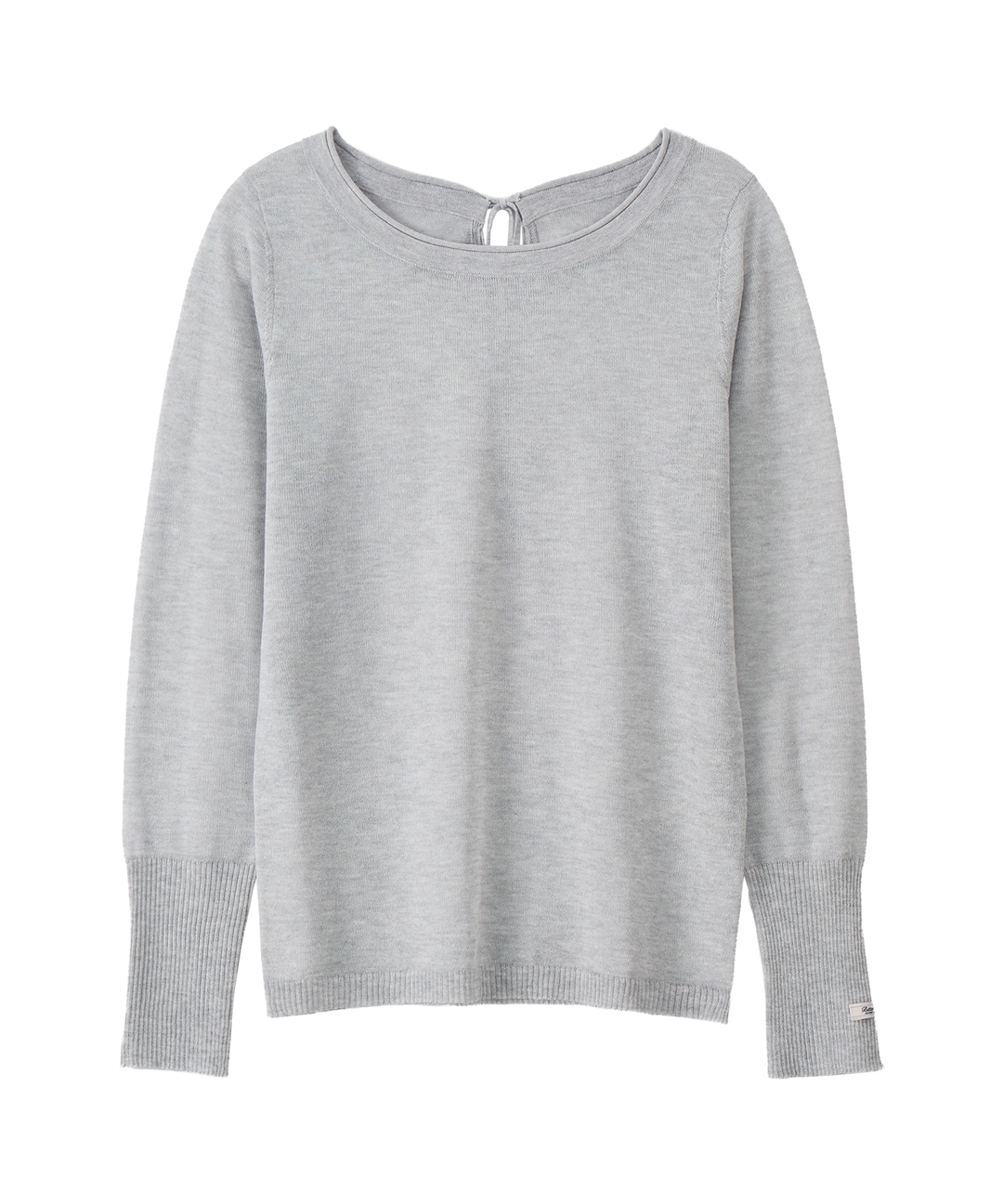 비터셀즈 Dewy Long Sleeve Knit-Light Grey 상품 이미지 1