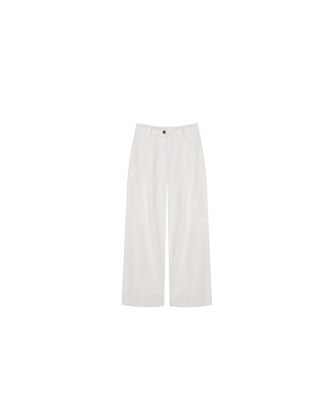루에브르 One-Tucked Cotton Wide Pants SW4WL958-9A 상품 이미지 3