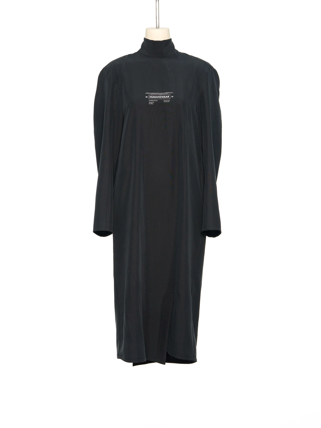 푸쉬버튼 PS26 BLACK ADJUSTABLE TIE NECK DRESS 상품 이미지 1