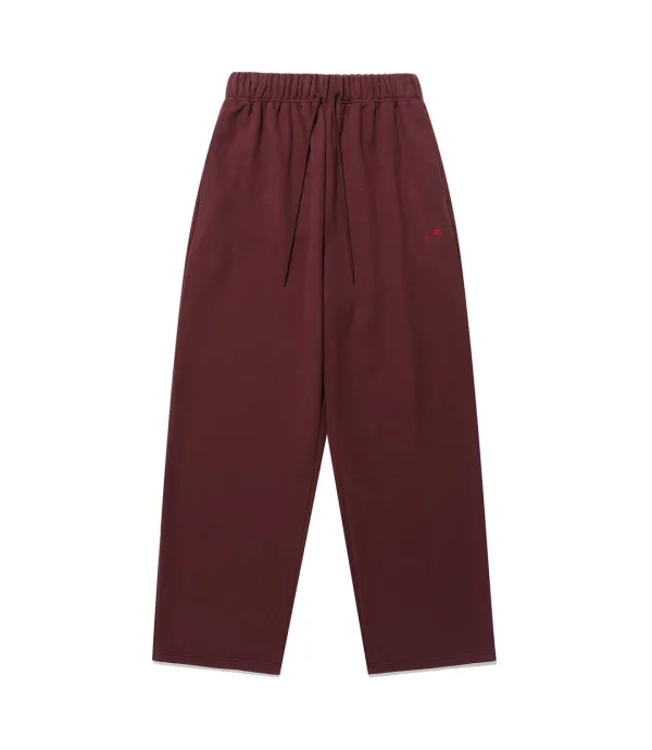 logo sweat pants[burgundy]