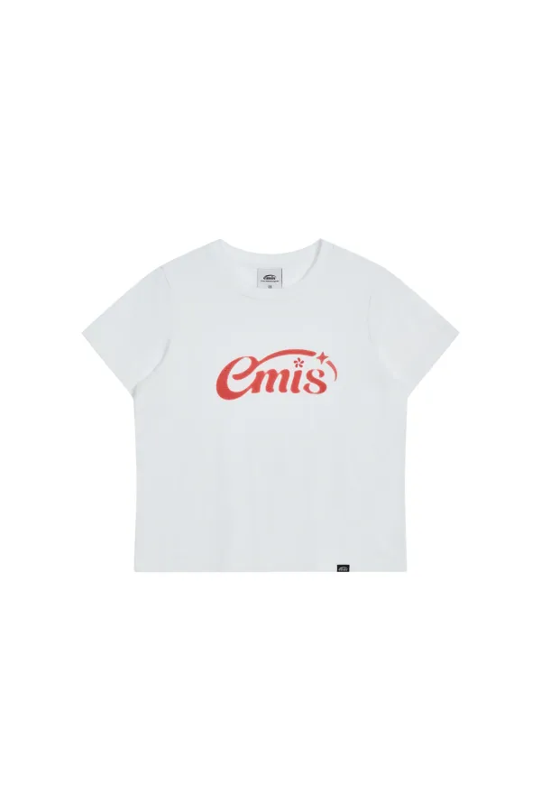 (W) HALO LOGO T-SHIRT-WHITE