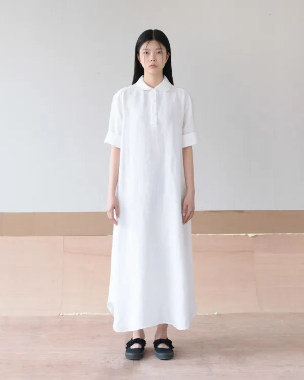 linen shirt dress (open, 단독 주문 시 선발송)