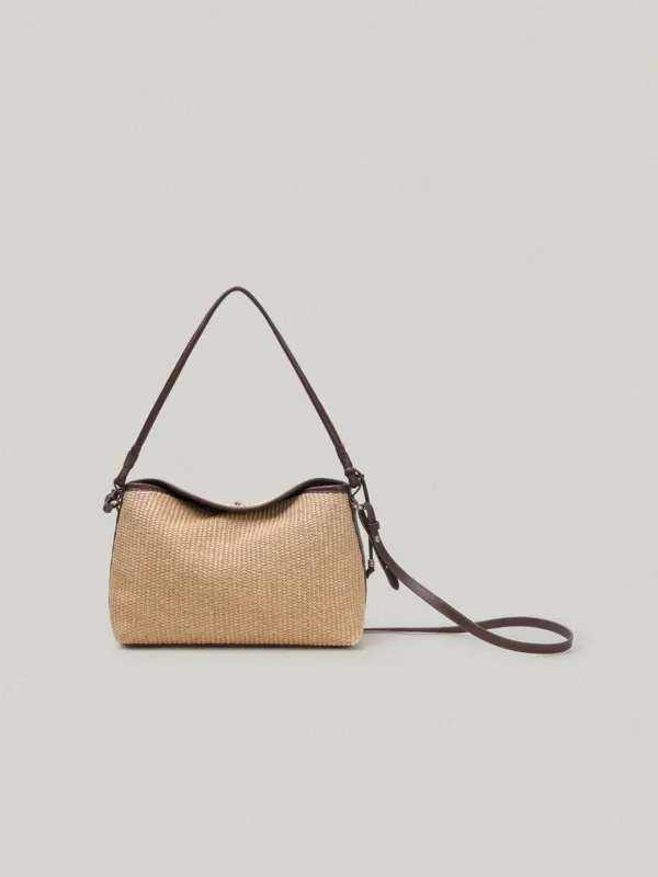 DUA FLAP BAG BEIGE - LAPIA두아 플랩 백
