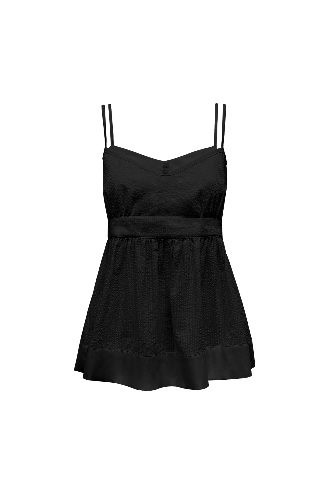 체메씨 BREEZE LAYER TOP (BLACK) 상품 이미지 1