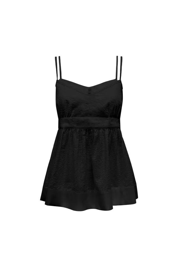 BREEZE LAYER TOP (BLACK)