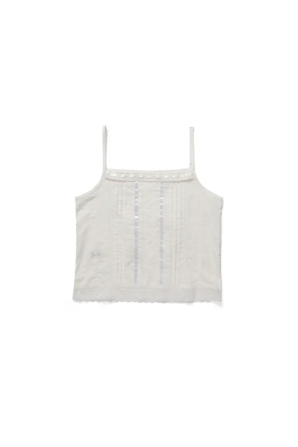 Lace sleeveless top