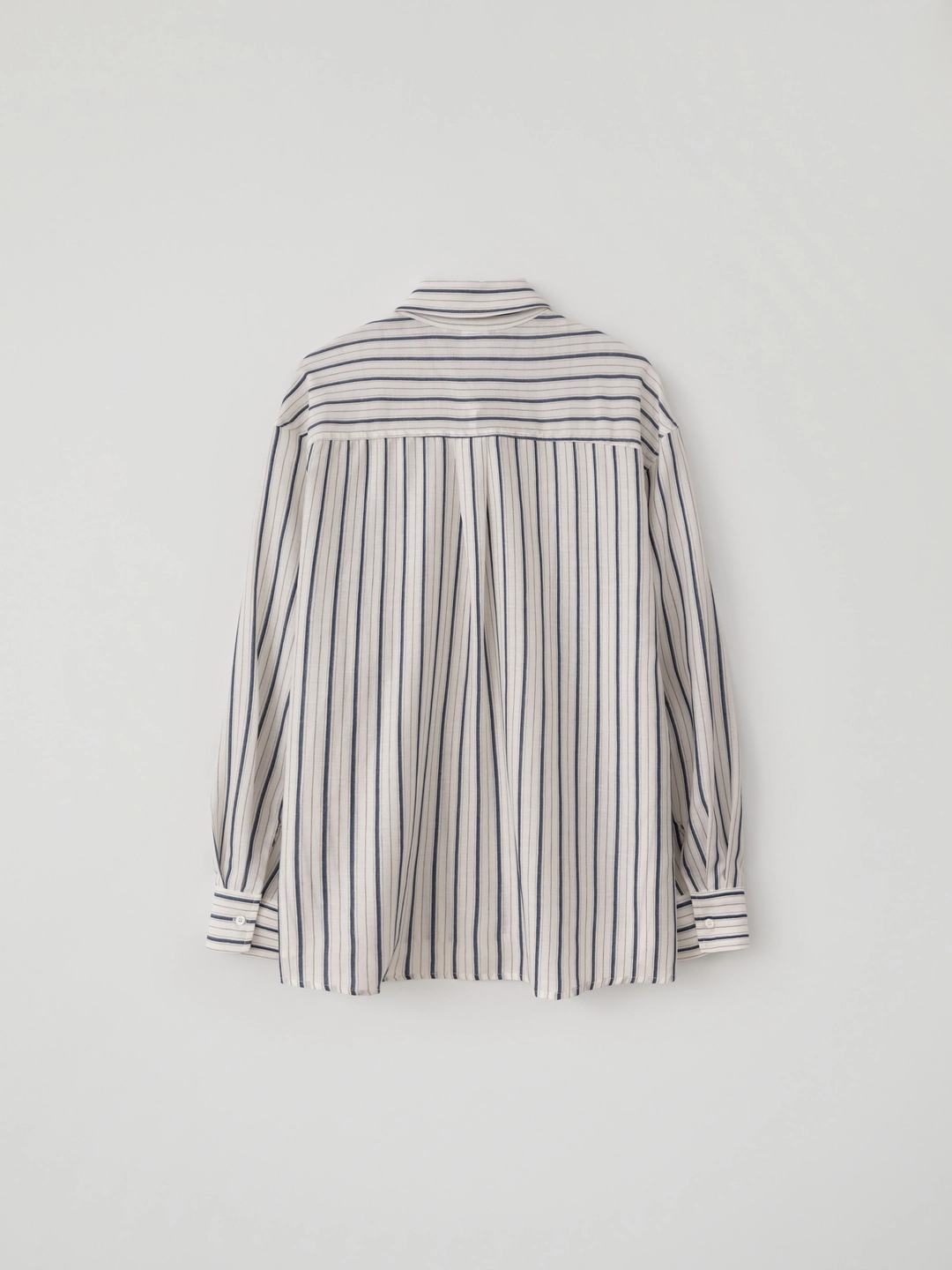 톨로 Striped Linen Shirt(Blue) 상품 이미지 3