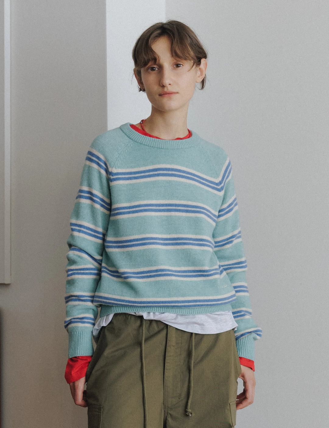 시엔느 Dilan Wool Knit (Mint) 상품 이미지 1