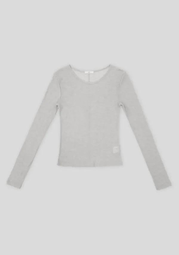 LAYERED T-SHIRT_LIGHTGRAY