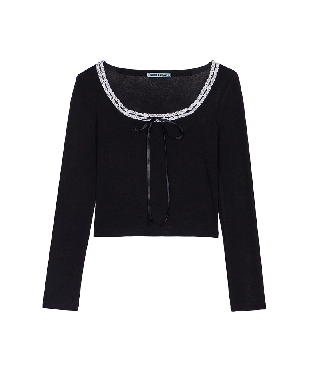 로제프란츠 Lace String Long Sleeve [Black] 상품 이미지 3