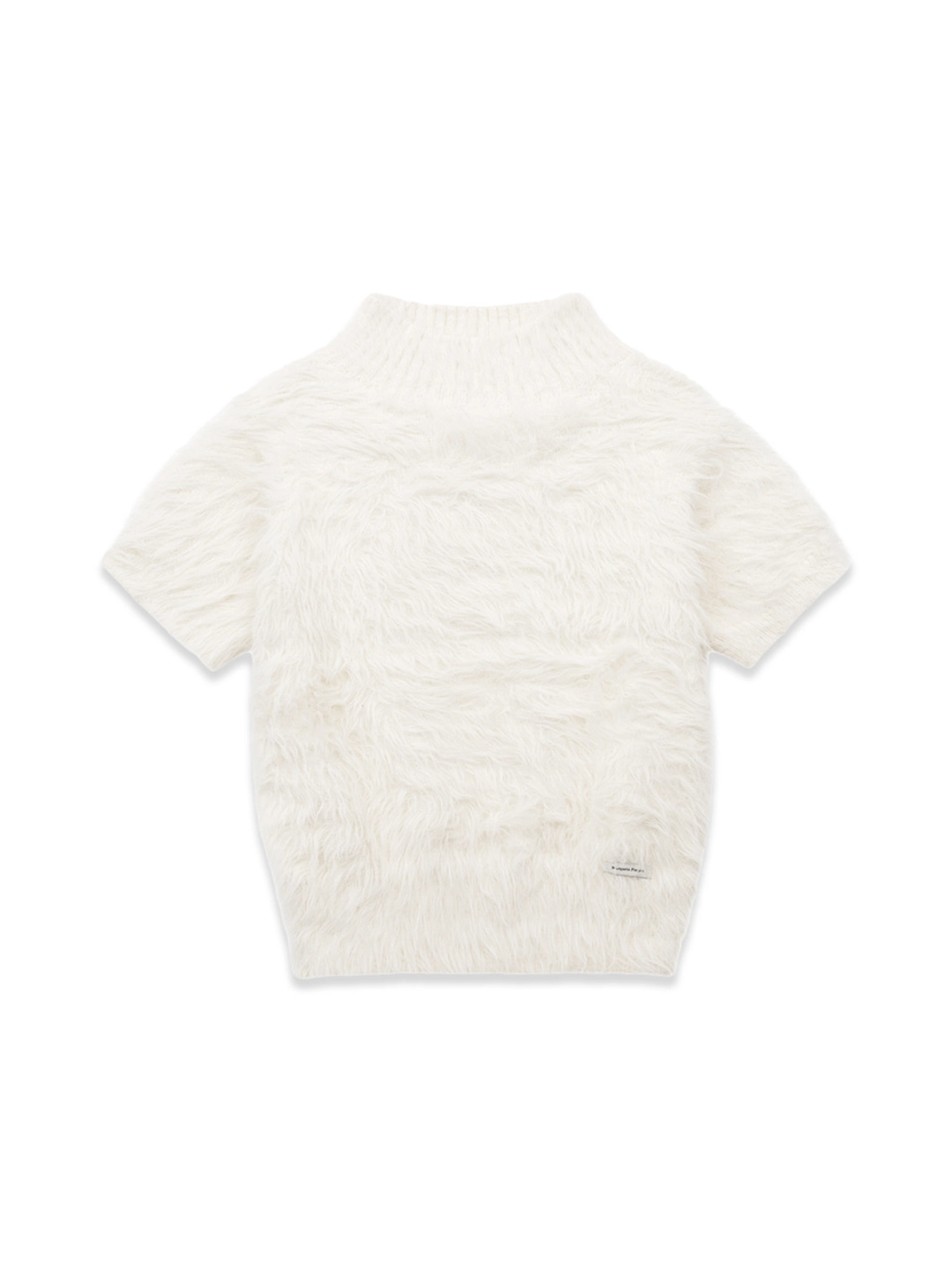 마가린핑거스 HAIRY HIGH NECK KNIT (IVORY) 상품 이미지 1