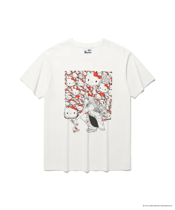 [9/30 pre-order]js tomie hello kitty tee[white]