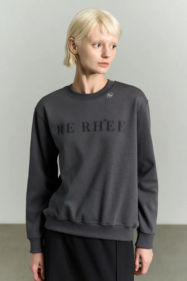 BLUR LOGO SWEATSHIRT