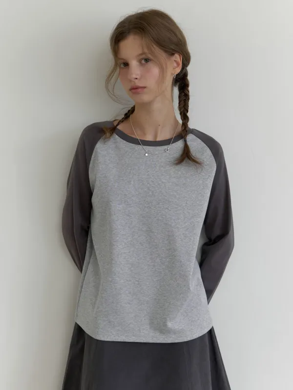 [2nd] Nov raglan t-shirt (gray)