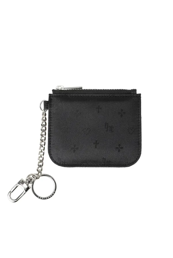 tht jacquard chain purse