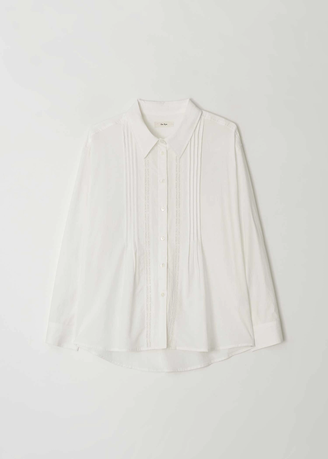 더라이 Lace Cotton Shirt(Ivory) 상품 이미지 2