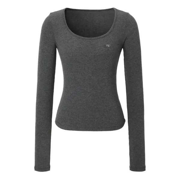 Basic U-neck T-shirt