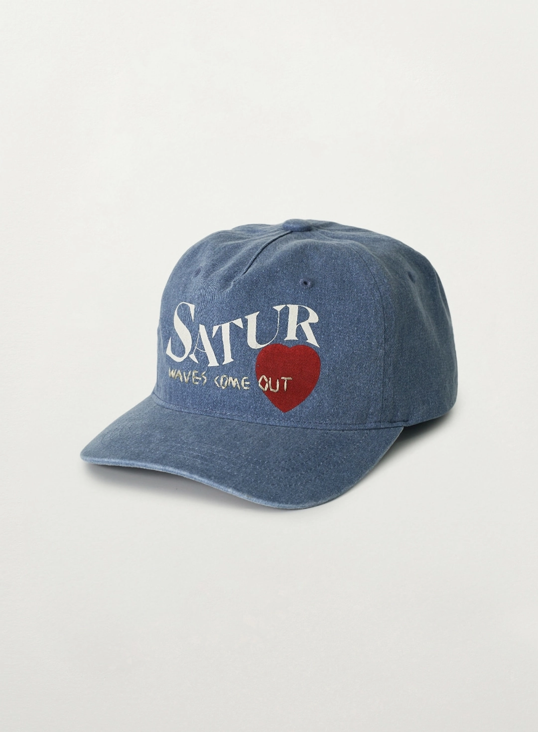 세터 5 Panel Vintage Logo Cap - Blue 상품 이미지 1