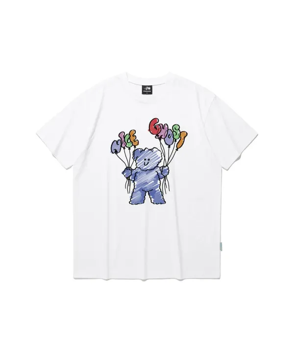 balloon maca drawing uv tee[white]