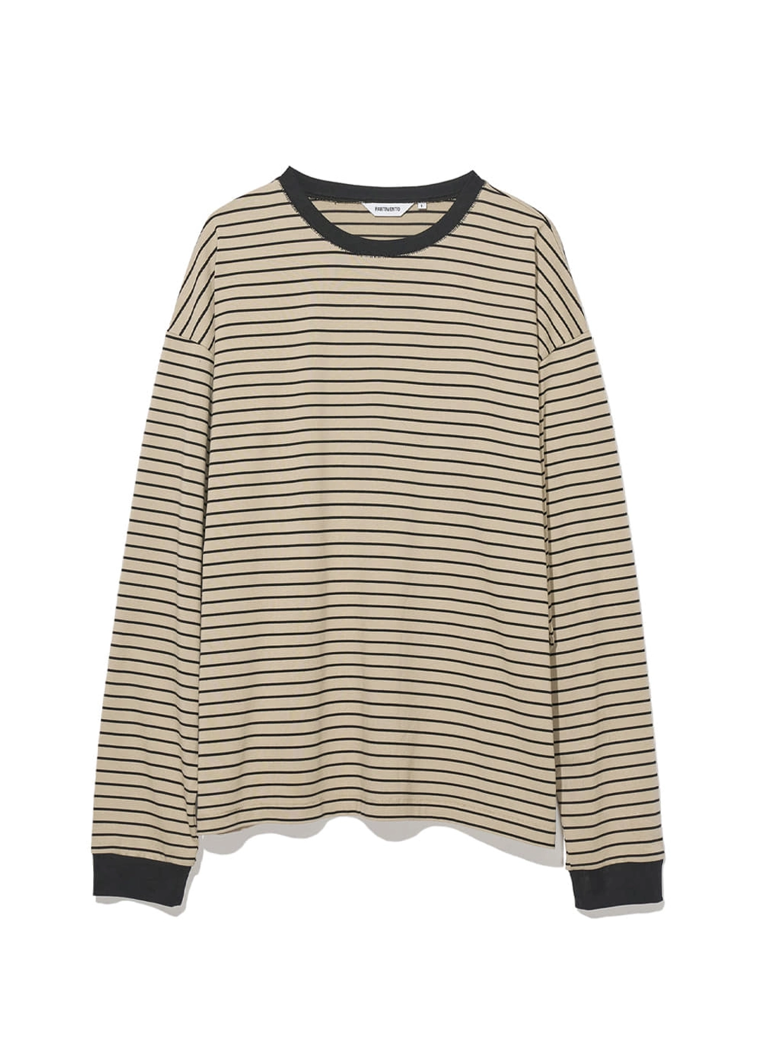 파르티멘토 Mono Stripe Long Sleeve_Beige 상품 이미지 1