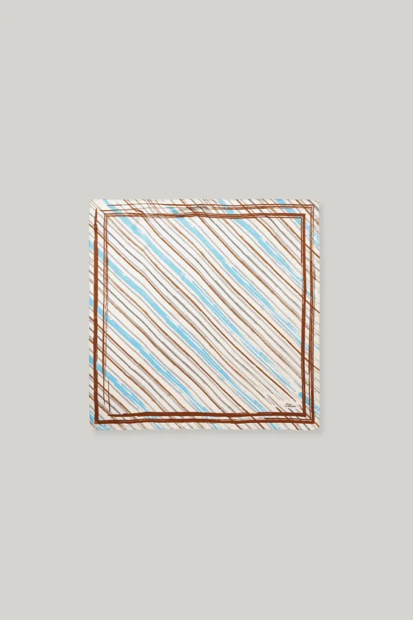 Milette Printed Silk Scarf