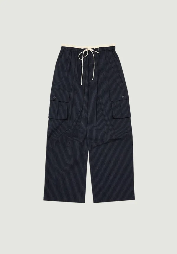LAYER STRIPE CARGO PANTS