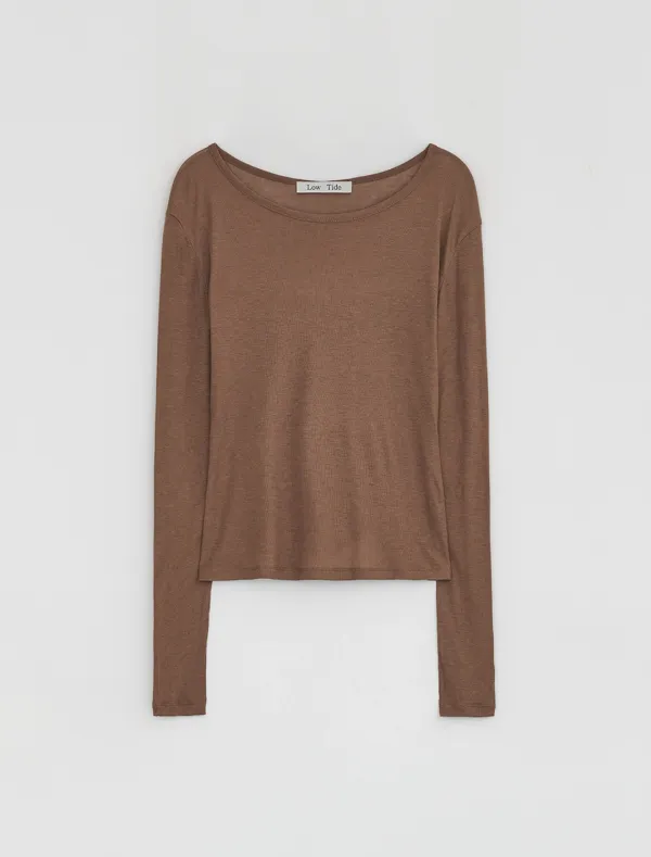 [1st REORDER] LONG SLEEVE T-SHIRT [CAMEL]