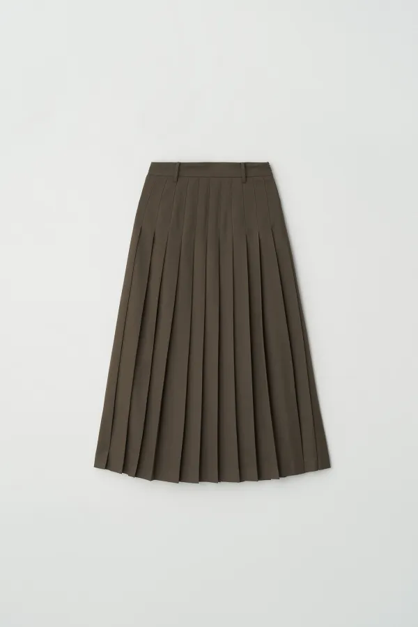 [3rd] Maxi Pleats Skirt