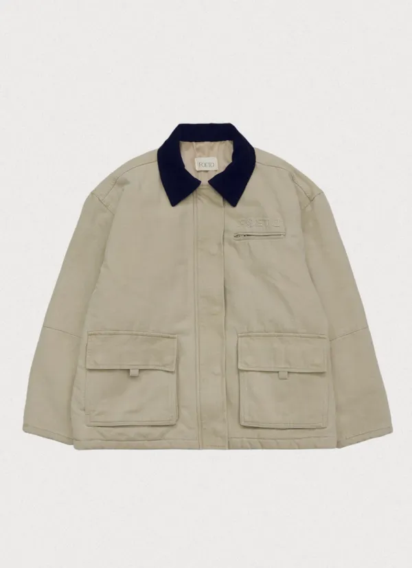 [3rd] Work shelter padded jacket - beige