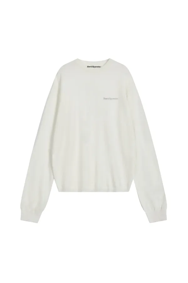 LAYERED CREW NECK KNIT - IVORY