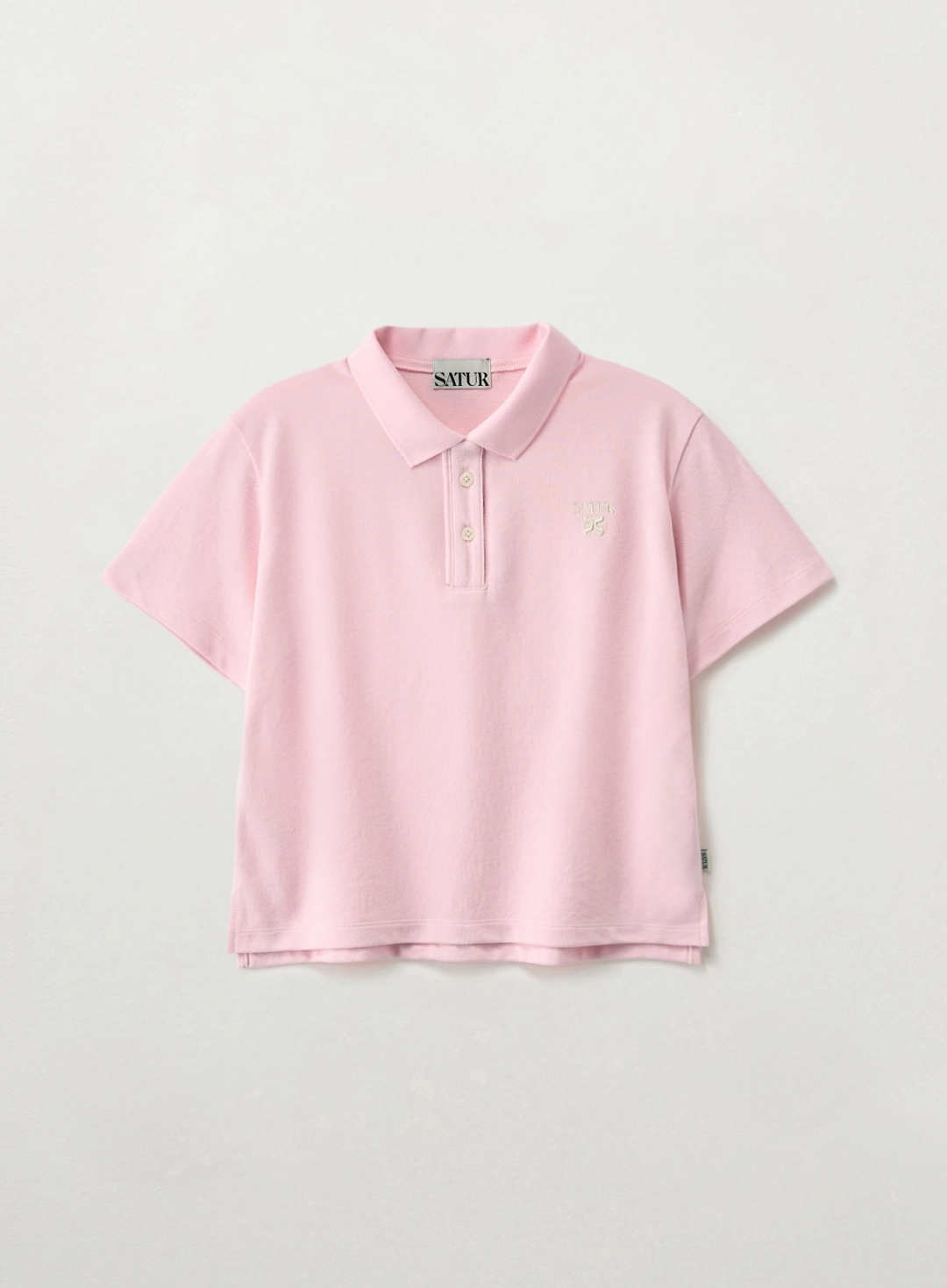 세터 [이민정 Pick] (W) Loren Pique Polo T-Shirt - Pink 상품 이미지 1