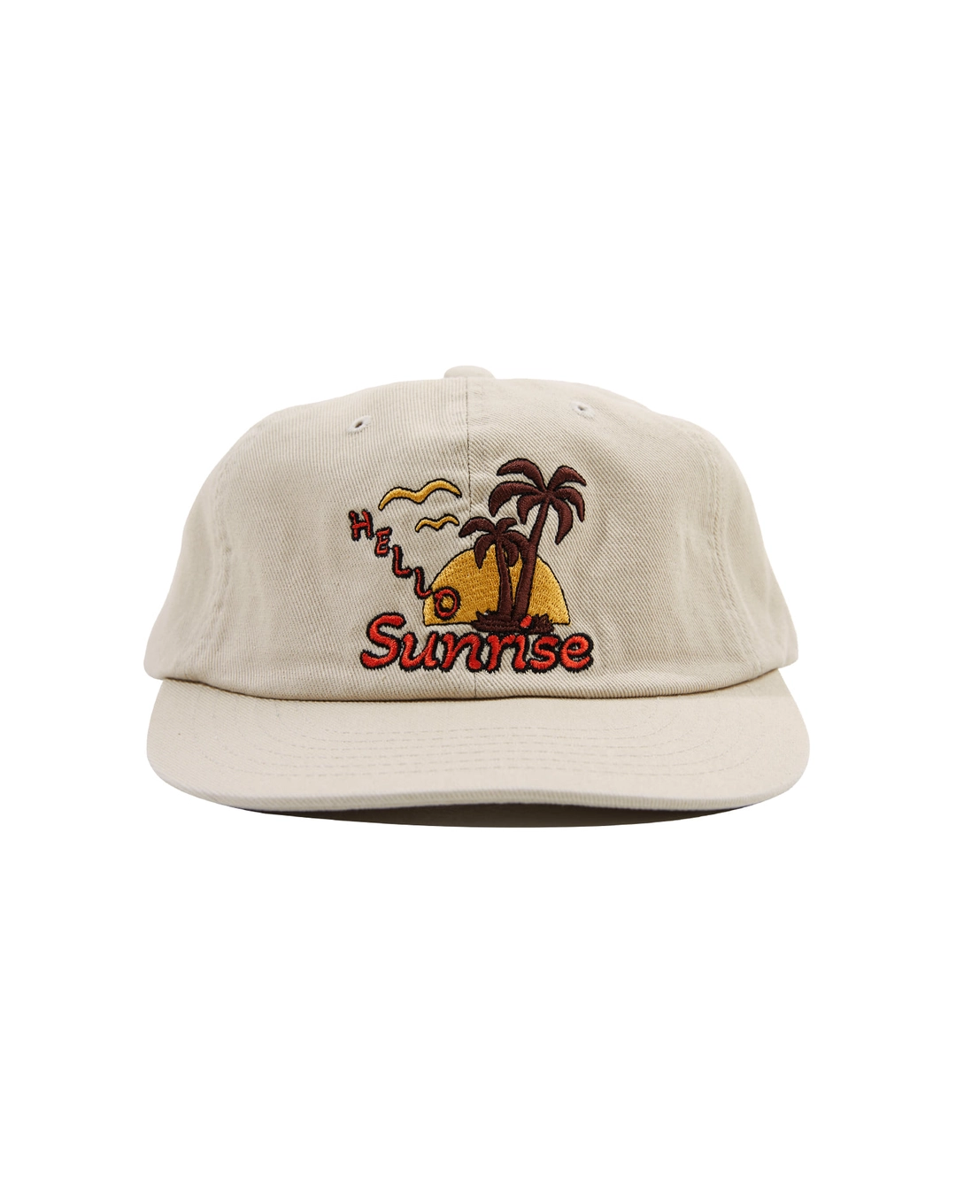 헬로선라이즈 Palm Tree Logo 6Panel Cap_Beige 상품 이미지 2