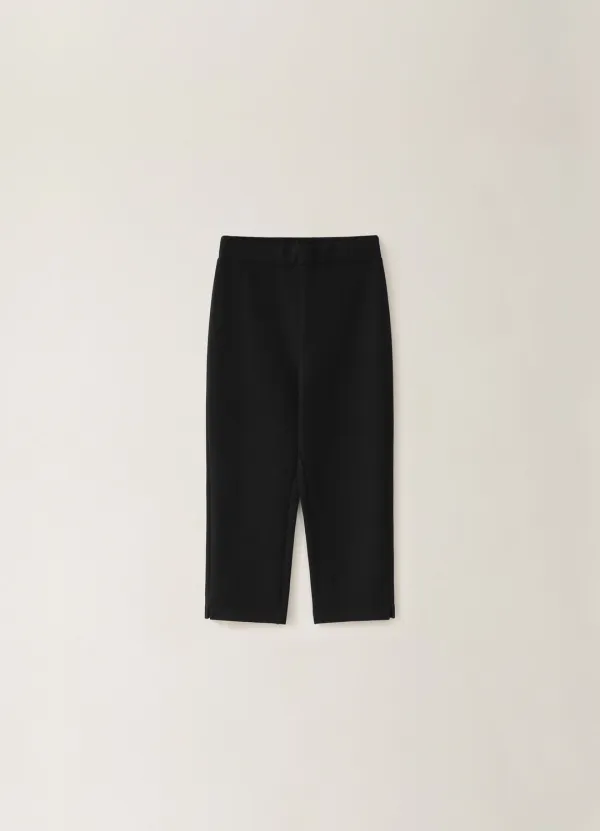 7TH / Capri Double Pants - Black