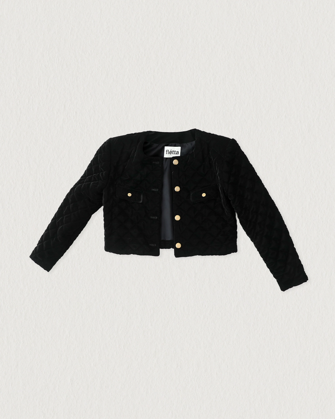 플레따 flétta Velvet Jacket 상품 이미지 1