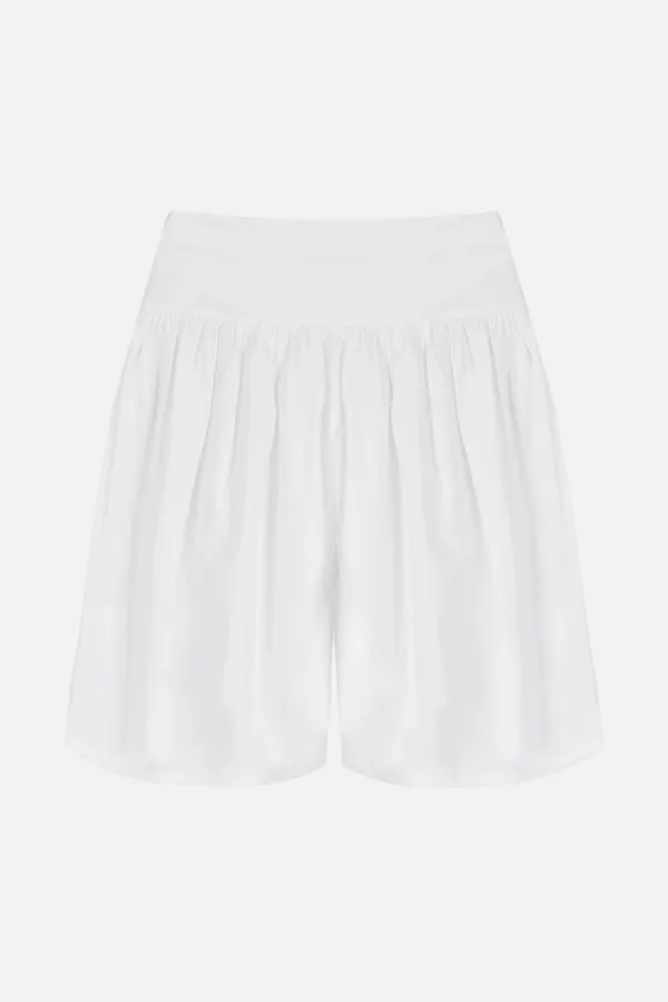 Wide Flare Pants _ White