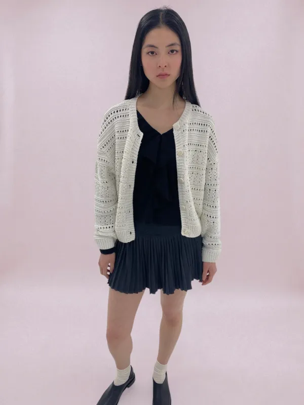 Bell Cardigan / Ivory