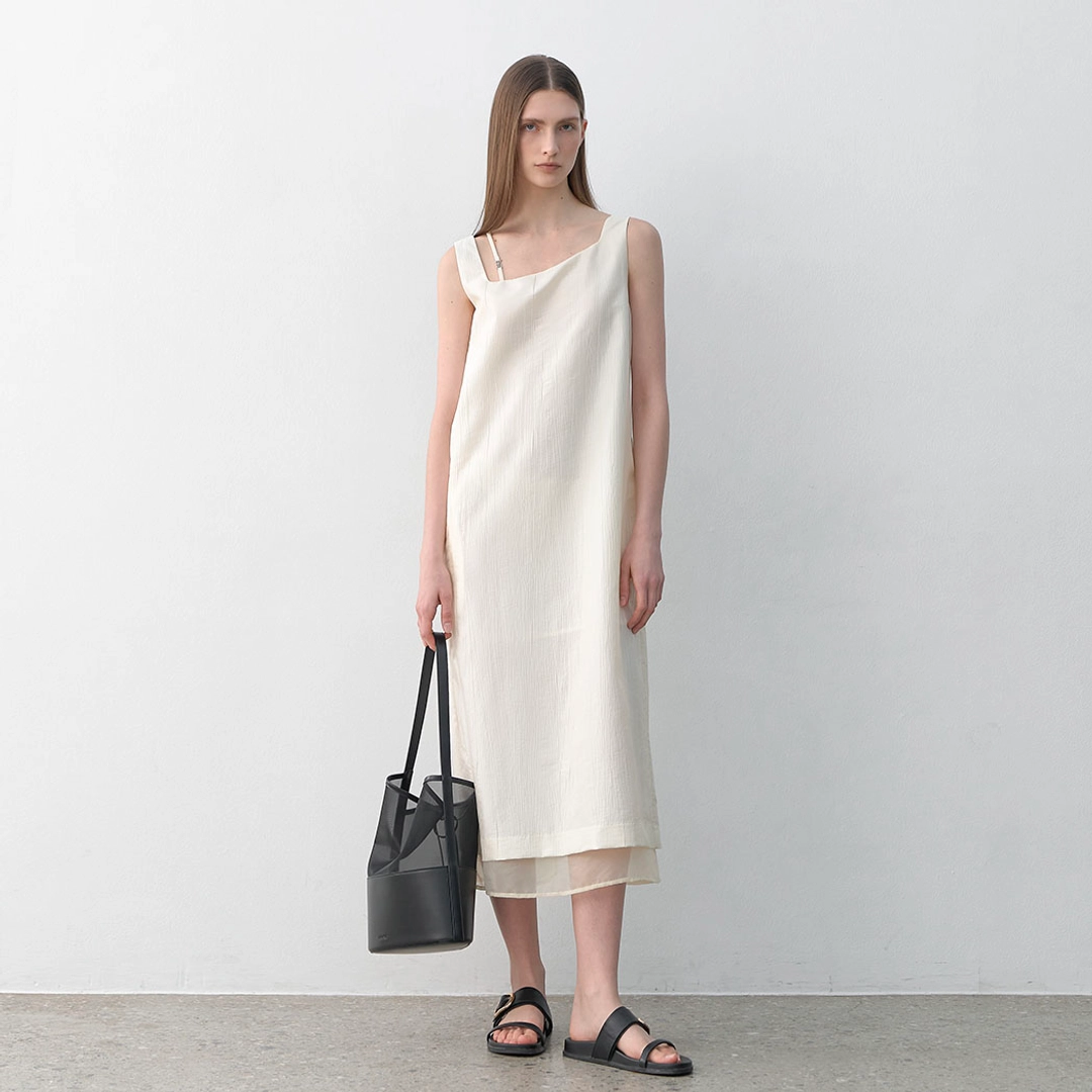 아뜰리에 나인 (OP-6260)SILKY LAYERED DRESS 상품 이미지 1