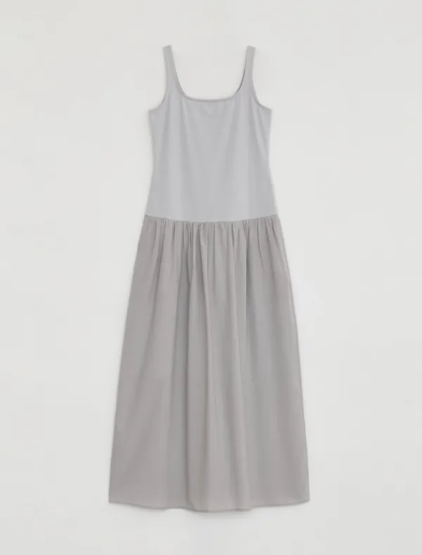 JERSEY MAXI DRESS [GREY]