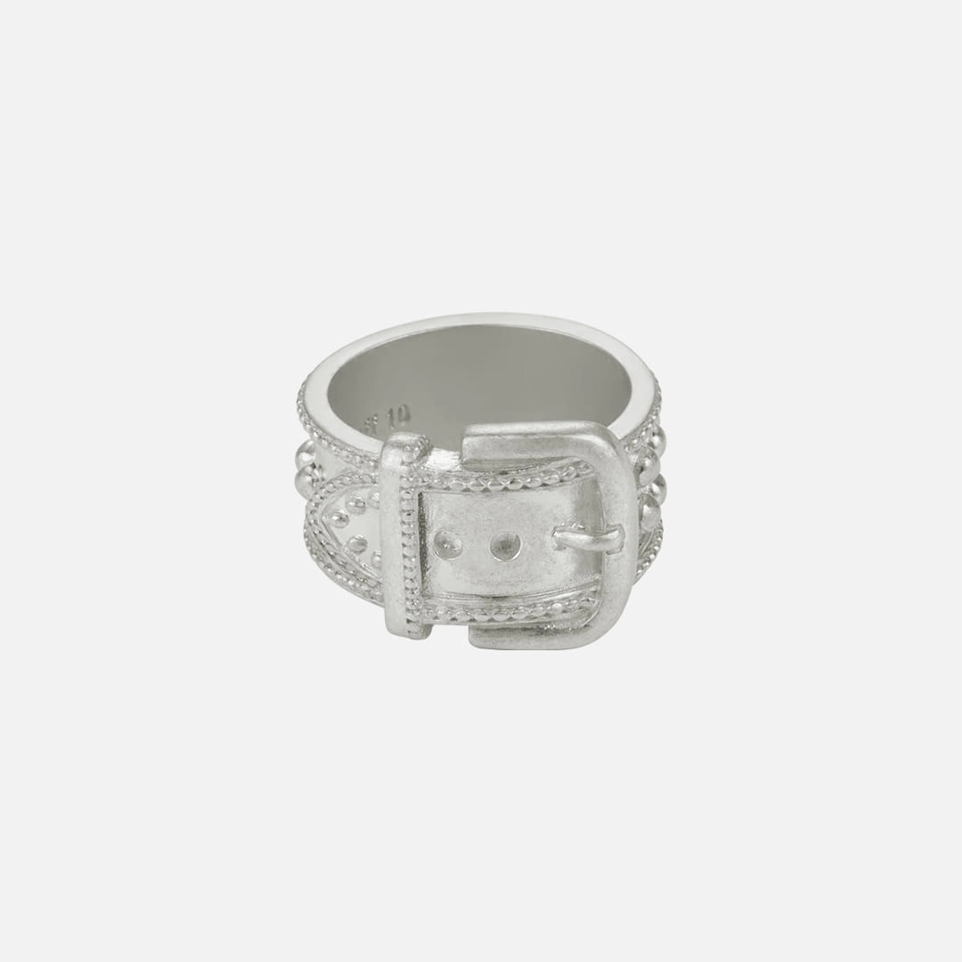 엔프프 [silver925] belt ring-silver 상품 이미지 2