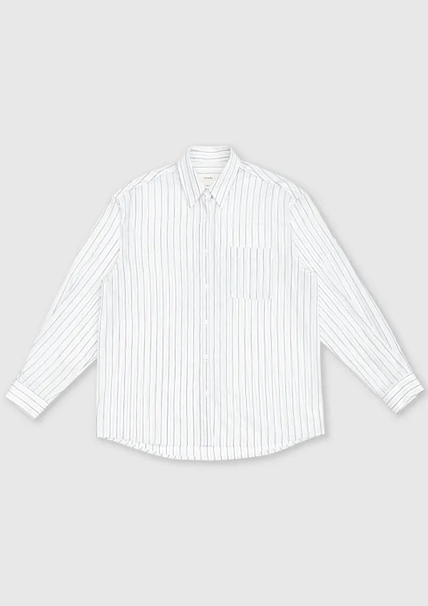 Mare Stripe Shirt (White)