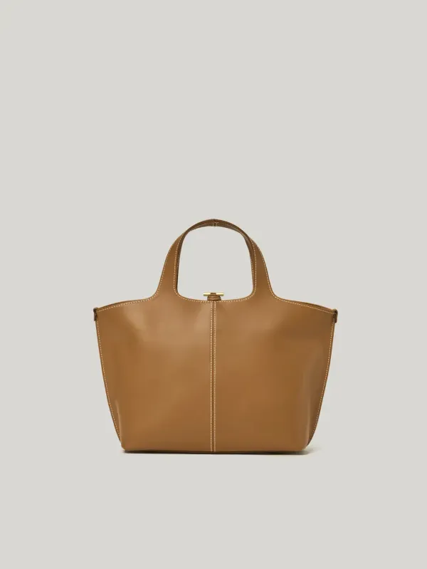 PANIER TOTE BAG (TAN BROWN)