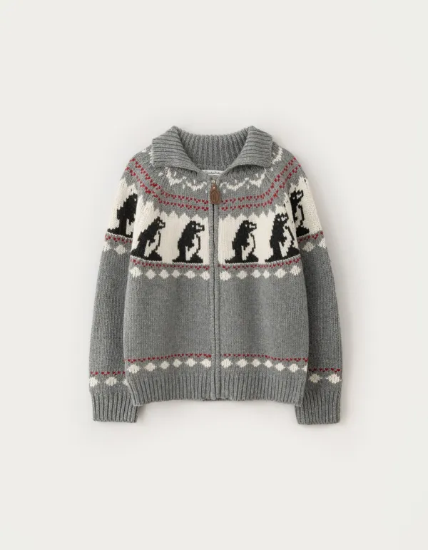 Penguin Cowhichan Zip-Up - Grey