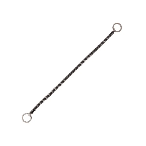 Loop Leather Chain Strap (루프 레더 체인 스트랩) Black