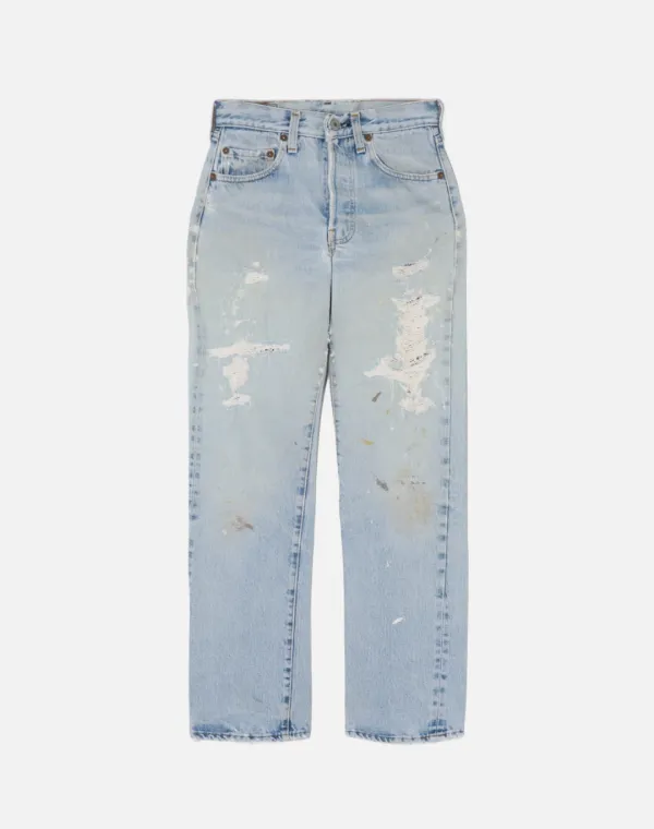 Vintage 80s Selvege Repaired Levi's 501s - #1583