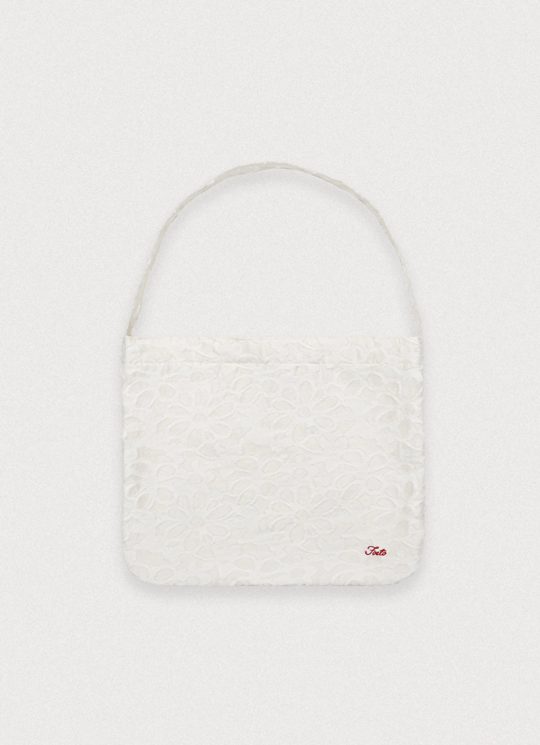 Vacance bag - ivory flower